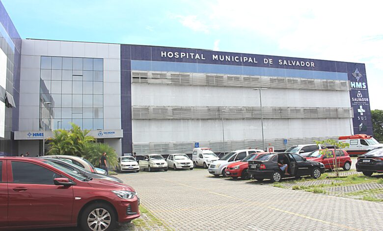 Fachada do prédio do Hospital Municipal de Salvador