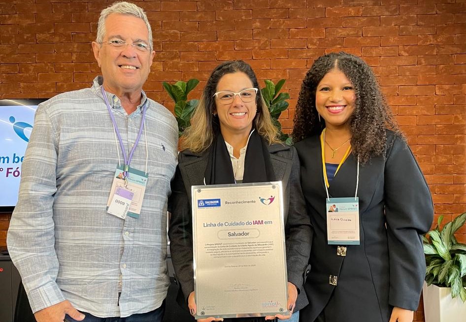 Saúde de Salvador é reconhecida nacionalmente pela excelência na Linha de Cuidado do Infarto Agudo do Miocárdio