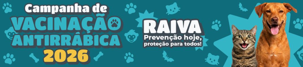 Campanha antirrábica 2026: Salvador intensifica vacinação de cães e gatos a partir desta segunda-feira (20)