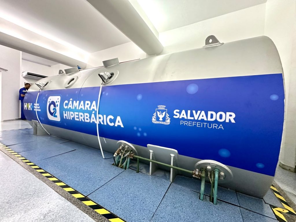 Hospital Municipal do Homem inicia serviço de oxigenoterapia hiperbárica e amplia assistência a pacientes com feridas complexas